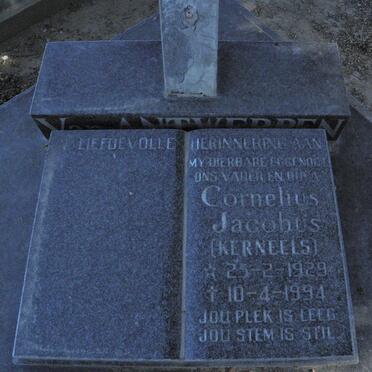 ANTWERPEN Cornelius Jacobus, van 1929-1994