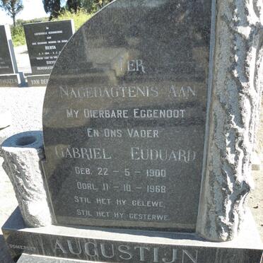 AUGUSTIJN Garbriel Euduard 1900-1968