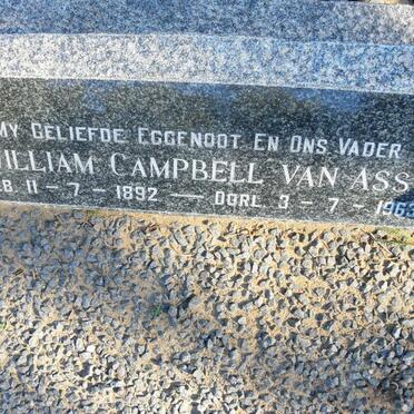 ASS William Campbell, van 1892-1963