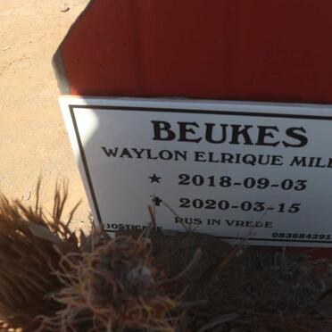BEUKES Waylon Elrique Miles 2018-2020
