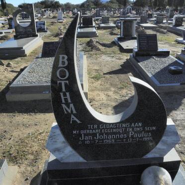 BOTHMA Jan Johannes Paulus 1969-1995