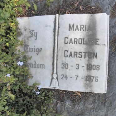 CARSTEN Maria Caroline 1908-1976