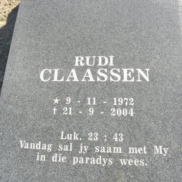 CLAASSEN Rudi 1972-2004