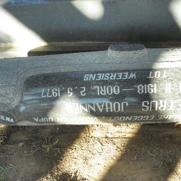 CLAASSEN Petrus Johannes 1918-1977