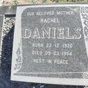 DANIELS Rachel 1920-1994