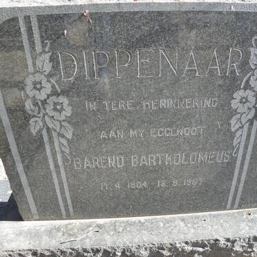 DIPPENAAR Barend Bartholomeus 1904-1967