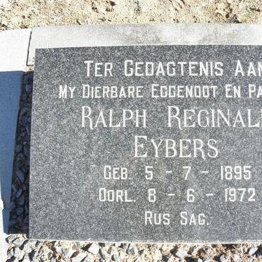 EYBERS Ralph Reginald 1895-1972 