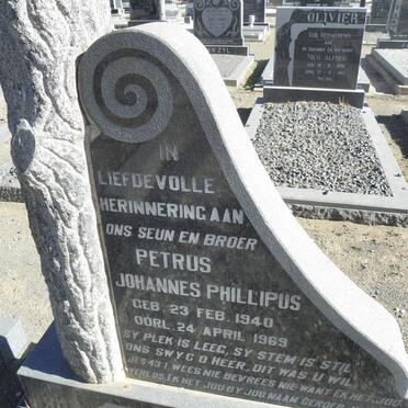 GERBER Petrus Johannes Phillipus 1940-1969 