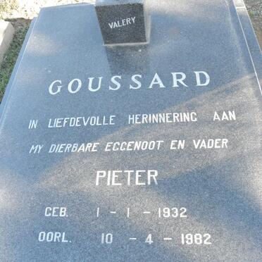 GOUSSARD Pieter 1932-1982