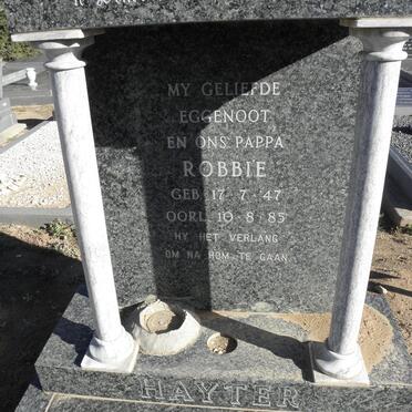 HAYTER Robbie 1947-1985