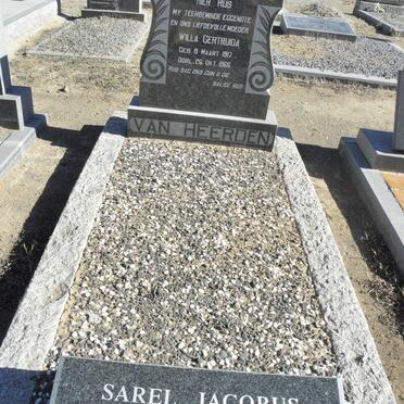 HEERDEN Sarel Jacobus, van 1917-2002 &amp; Willa Gertruida 1917-1966