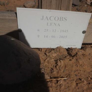 JACOBS Lena 1945-2015