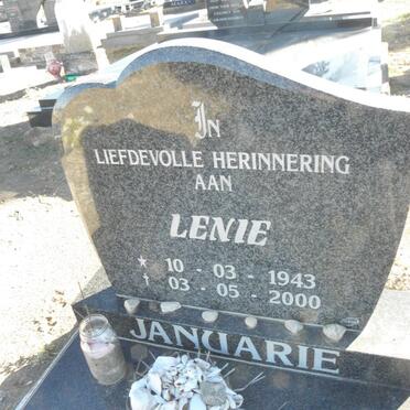 JANUARIE Lenie 1943-2000