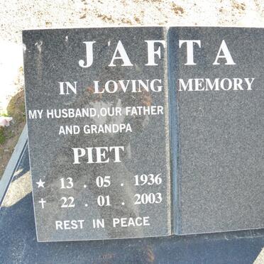 JAFTA Piet 1936-2003