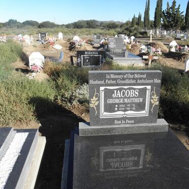 JACOBS George Matthew 1954-2010