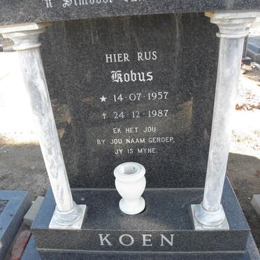 KOEN Kobus 1957-1987