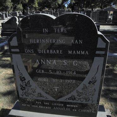 KLERK Anna S.G., De 1914-1972