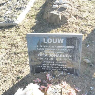 LOUW Elea Johannes 1928-1999