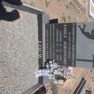 LOUW Emile Jeronomo 1990-2012