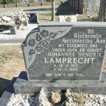 LAMPRECHT Johannes Hendrik 1913-1989