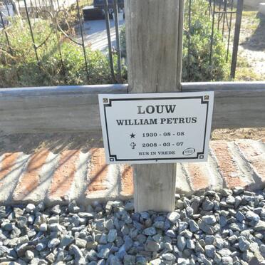 LOUW William Petrus 1930-2008