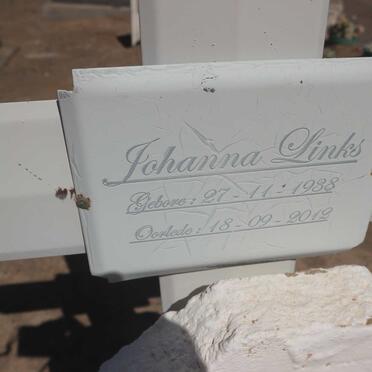 LINKS Johanna 1938-2012