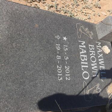 MABILO Maxwell Brown 2012-2013