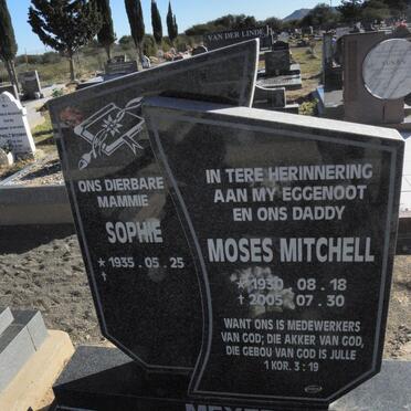 MEYER Moses Mitchell 1930-2005 &amp; Sophie 1935-