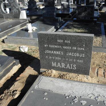 MARAIS Johannes Jacobus 1934-1985