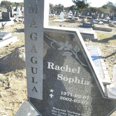 MAGAGULA Rachel Sophia 1971-2002