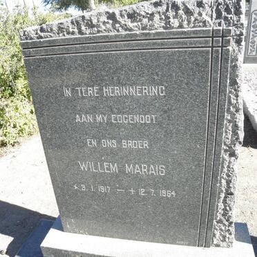 MARAIS Willem 1917-1964