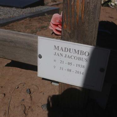 MADUMBO Jan Jacobus 1938-2014