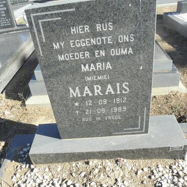 MARAIS Maria 1912-1989