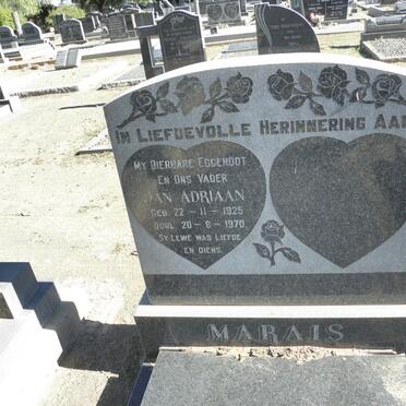 MARAIS Jan Adriaan 1925-1970
