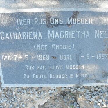 NEL Catharina Magrietha nee CHOBIE 1869-1967