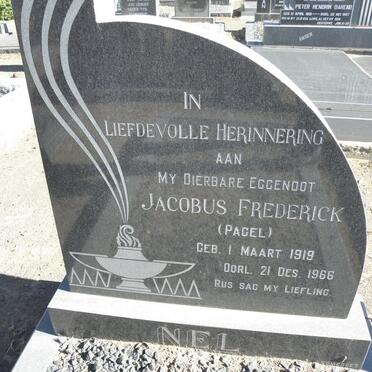 NEL Jacobus Frederick 1919-1966