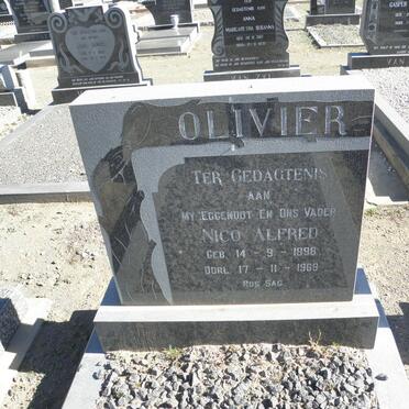 OLIVIER Nico Alfred 1898-1969