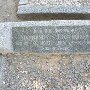 OOSTHUIZEN Marthinus S. 1872-1963