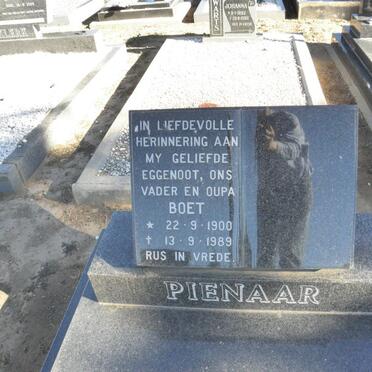 PIENAAR Boet 1900-1989