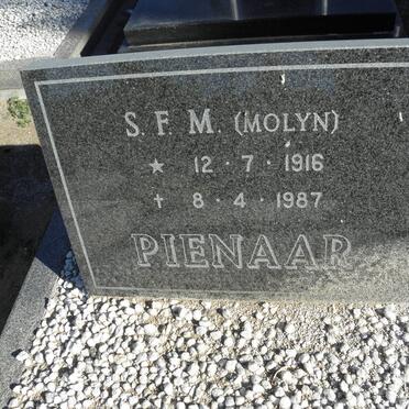PIENAAR S.F.M. 1916-1987