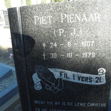 PIENAAR P.J. 1907-1979