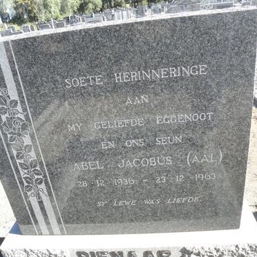 PIENAAR Abel Jacobus 1936-1963