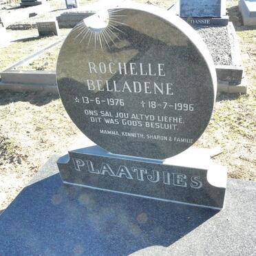 PLAATJIES Rochelle Belladene 1976-1996