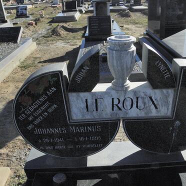 ROUX Johannes Marinus, Le 1941-1995 