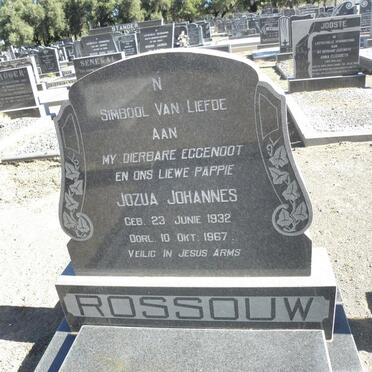 ROSSOUW Jozua Johannes 1932-1967
