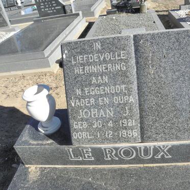 ROUX Johan J., Le 1921-1986