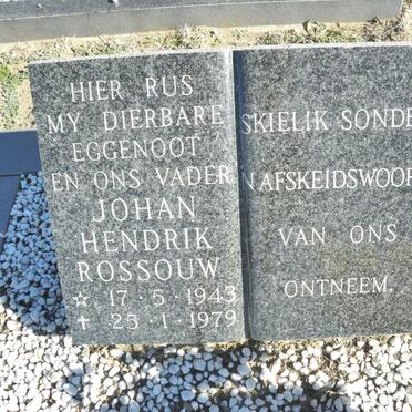 ROSSOUW Johan Hendrik 1943-1979