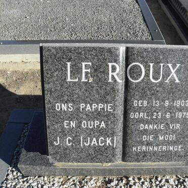 ROUX J.C., Le 1903-1979 