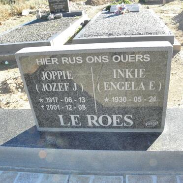 ROES Jozef J., Le 1917-2001 &amp; Engela E. 1930-