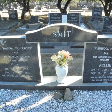 SMIT Piet 1925-1975 &amp; Nellie 1924-2003